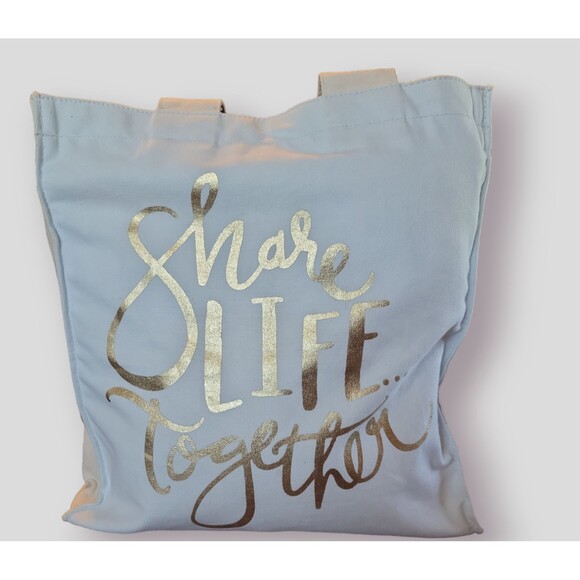 Mary & Martha Tote Bag "Share Life Together" - Picture 1 of 8